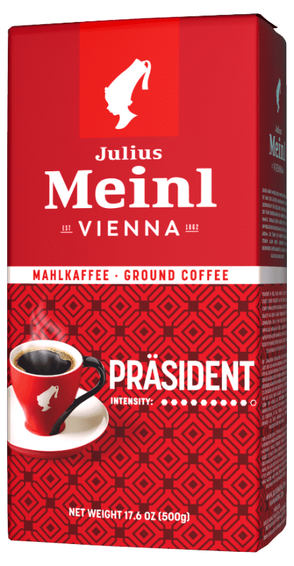 Julius Meinl mletá káva Praesident Blend 500 g mletá